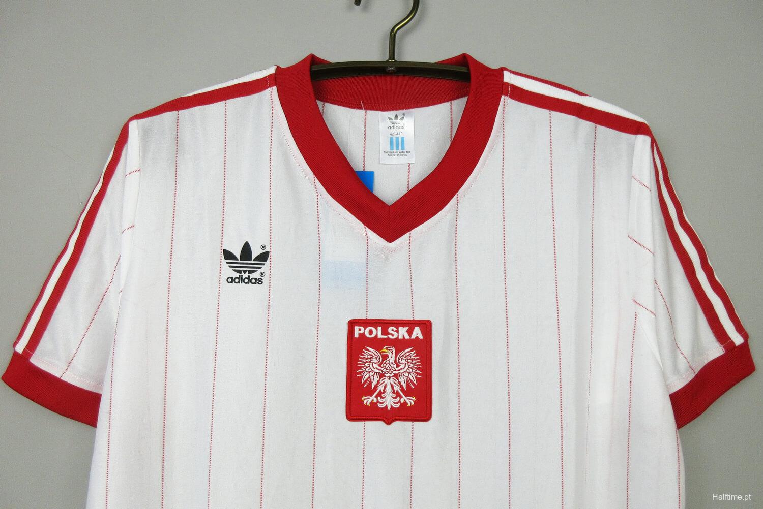 Retro 1982 Poland Home Jersey