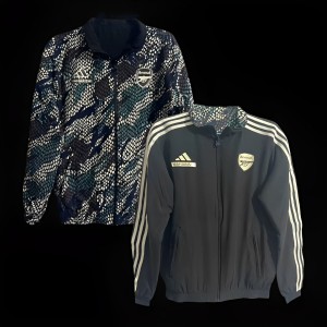 23/24 Adidas x Maharishi Arsenal Reversible Windbreaker