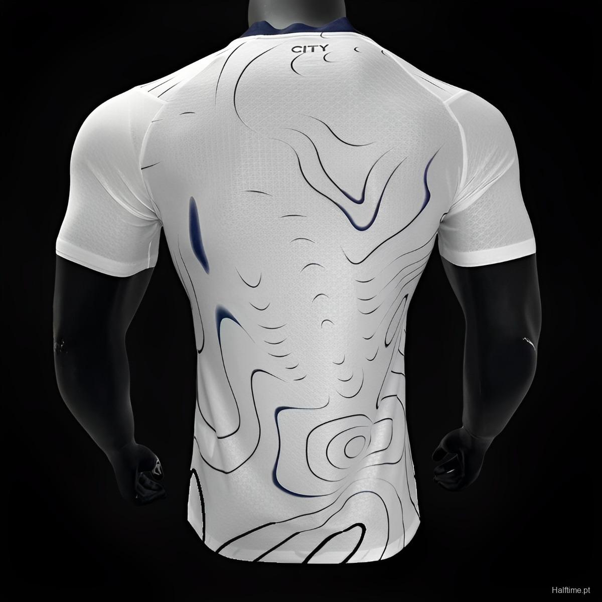 Player Version 24/25 Manchester City Away White Jersey