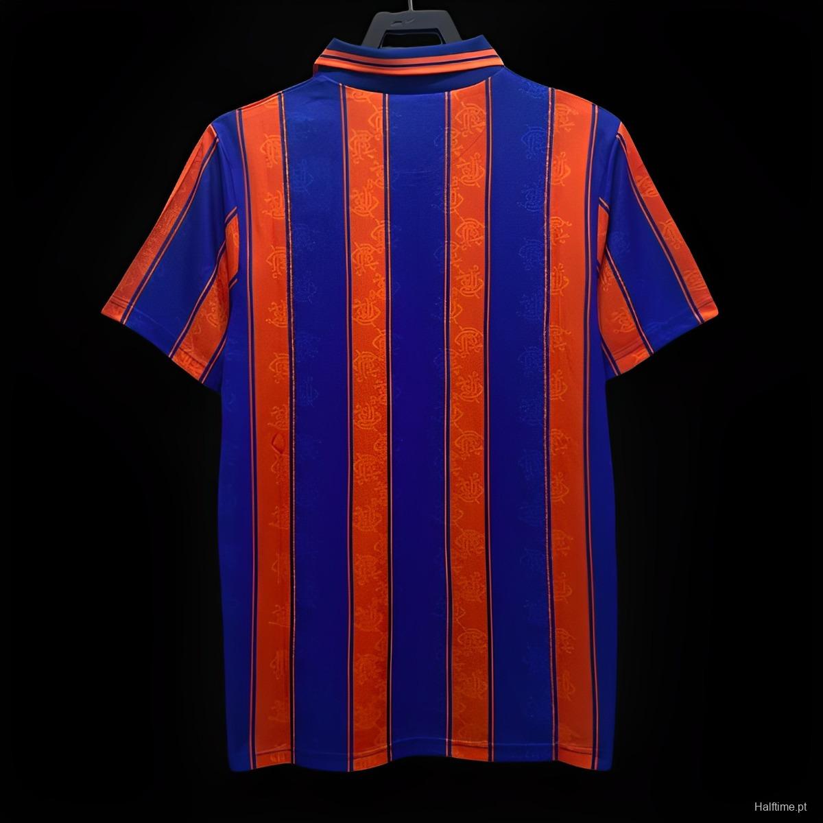 Retro 93-94 Rangers Away Soccer Jersey