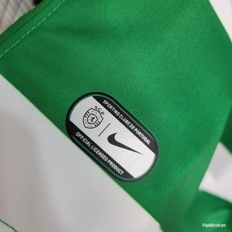 23/24 Sporting CP Home Campeao Printing Jersey