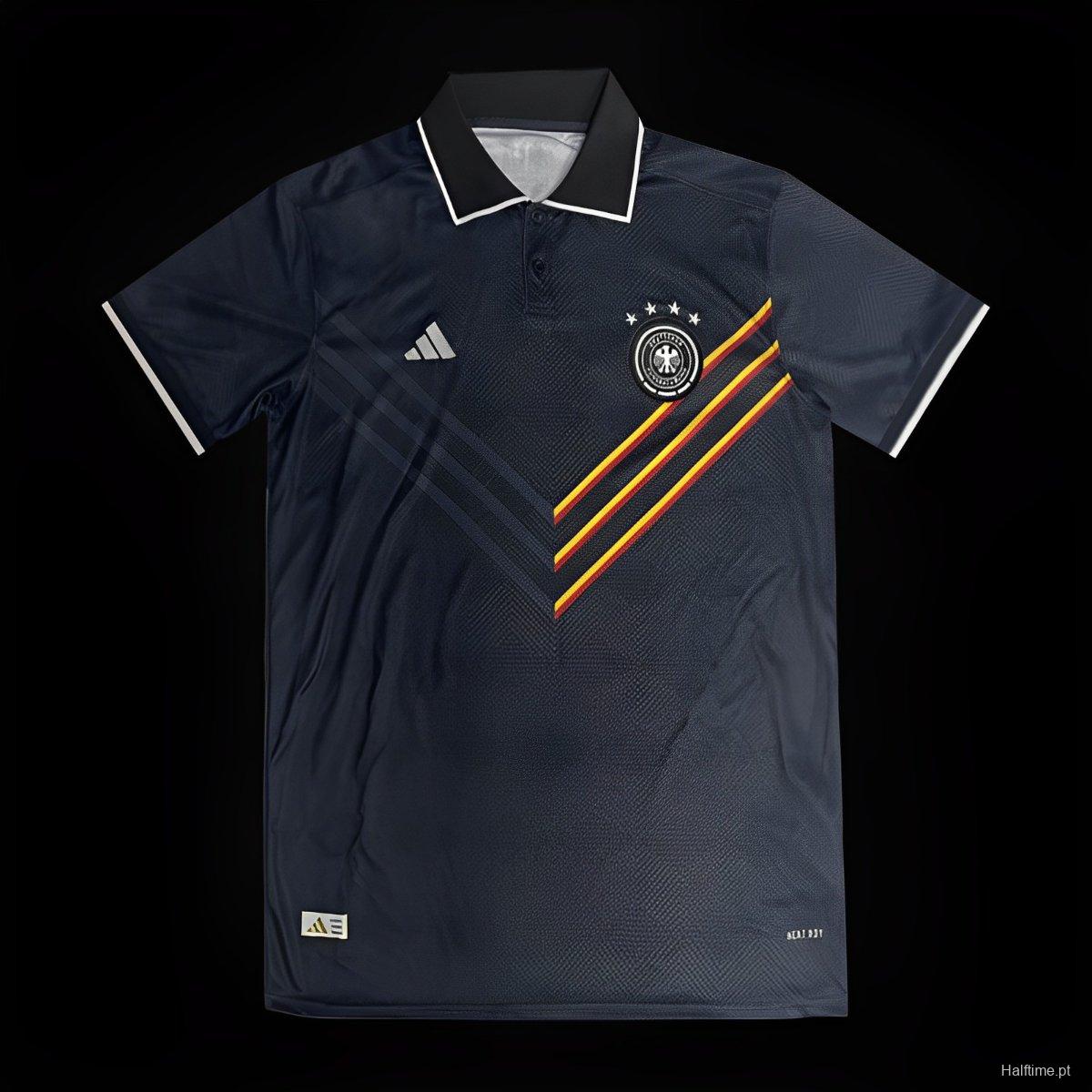 2024 Germany Black POLO Jersey