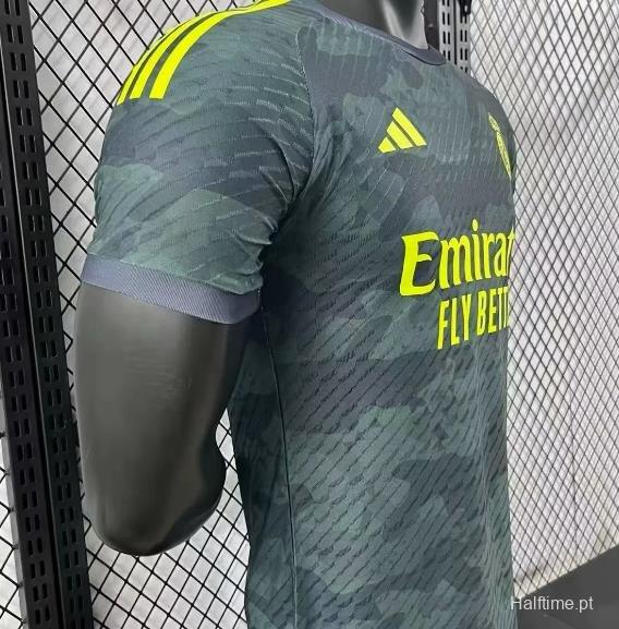 Player Version 23/24 Real Madrid Camouflage Green Jersey