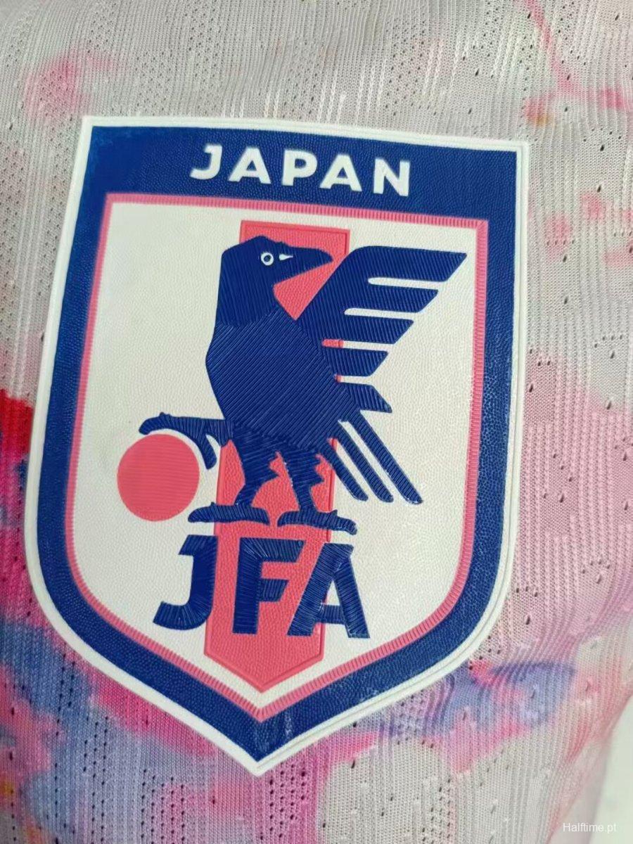 Player Version 2024 Japan White Special White/Pink Jersey