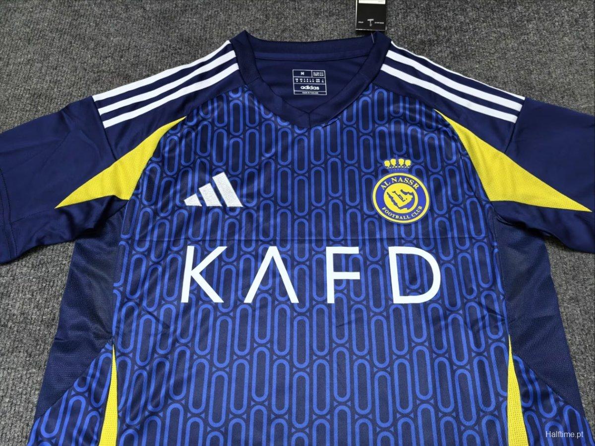 24/25 Al-Nassr Away Black Jersey