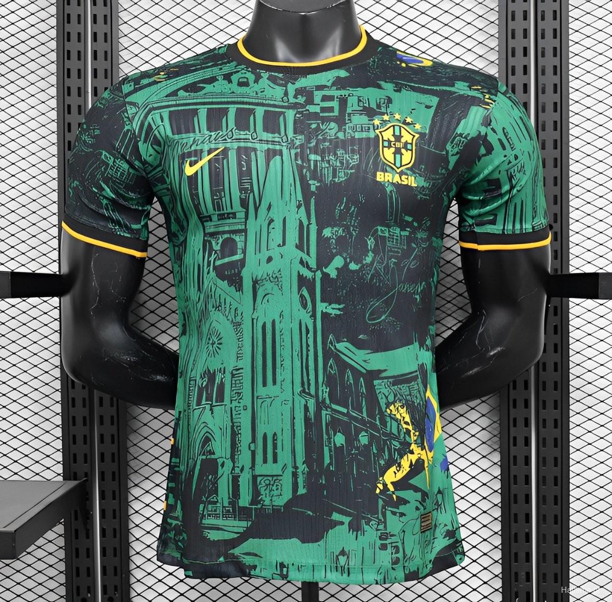 Player Version 2024 Brazil Green Special Jersey