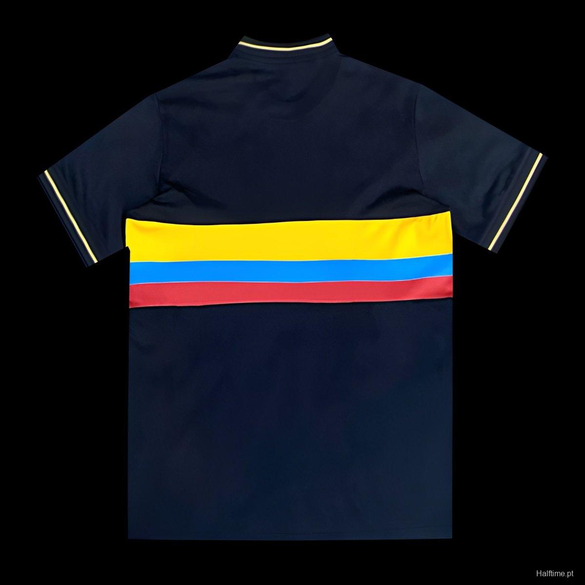 2024 Colombia 100th Anniversary Goalkeeper Jersey Halftime