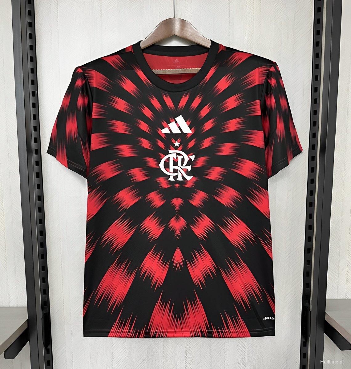 25/26 Flamengo Pre-match Jersey S-XXXXL