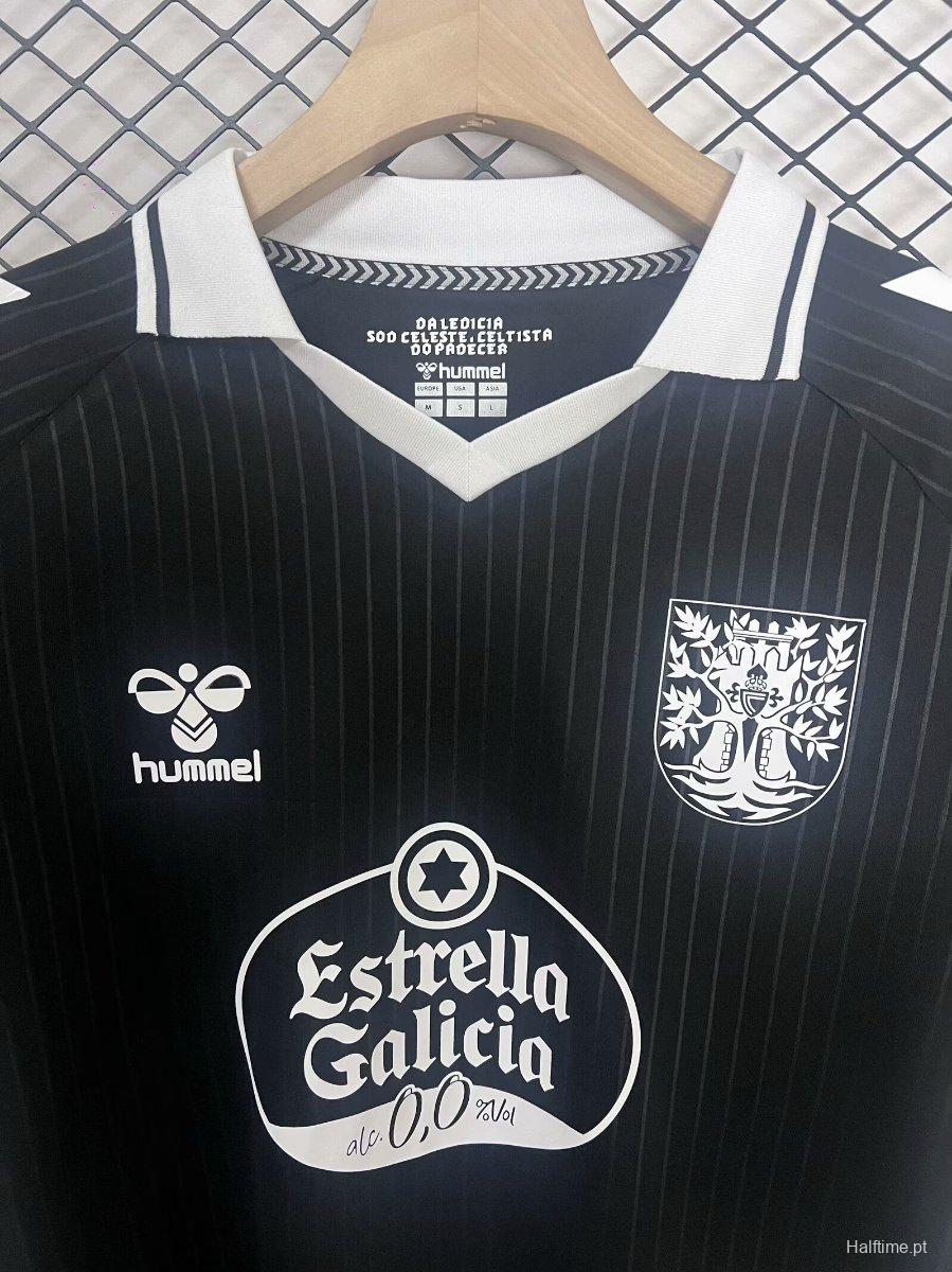 25/26 Celta Vigo 2025 Hummel "Olive Tree of 100 Years" Black Jersey
